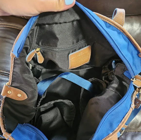 Coach Sawyer Signature Purse Handbag - Picture 11 of 14